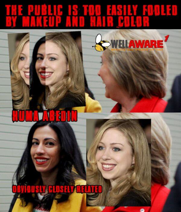 Huma is related and is more like Chelsea's half sister.