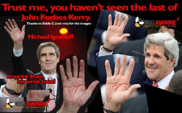 Michael Ignatieff and John Forbes Kerry